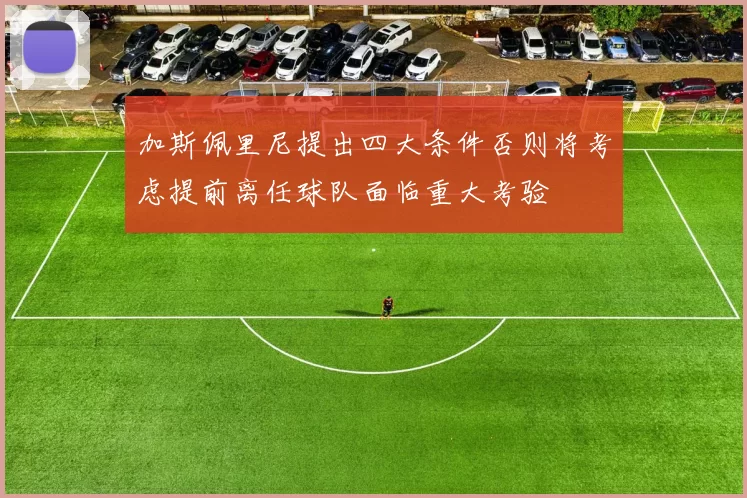 加斯佩里尼提出四大条件否则将考虑提前离任球队面临重大考验